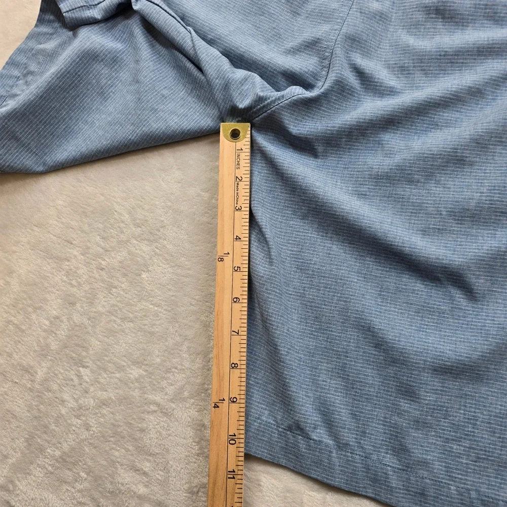 TravisMathew‎ Golf Shorts Mens 34 Blue Polyester Blend Stretch Athletic Beck